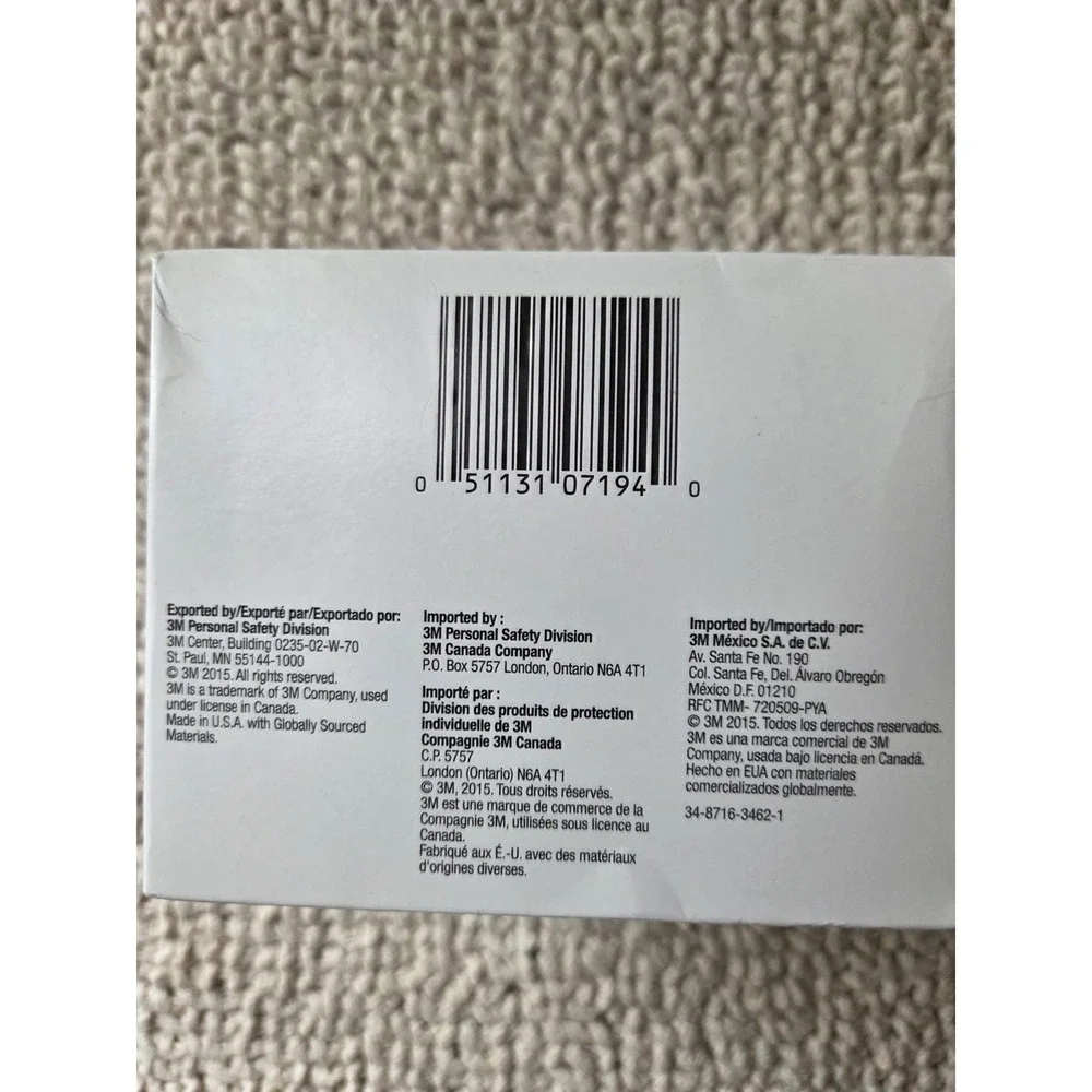 3M 5P71 P95 Particulate Filter Replacement Cartridges 07194 Box of 10